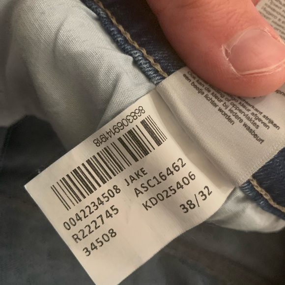 Men’s Mavi Slim Leg Jeans 38/32 - Picture 4 of 5